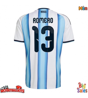 Argentina Cristian Romero #13 Replica Home Stadium Shirt World Cup 2026 Short Sleeve